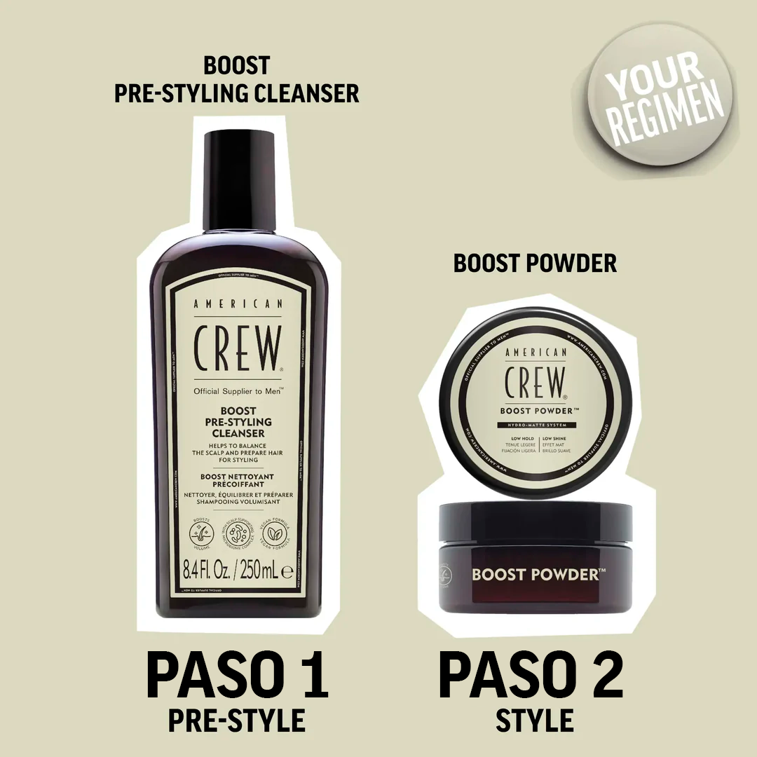 Set Boost Pre-Styler Shampoo + Boost Powder