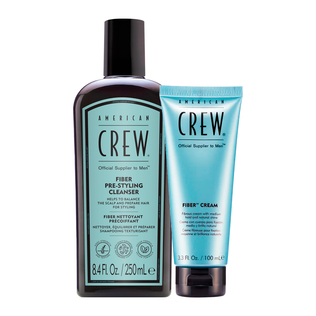 Set Fiber Cream + Pre-Styler Shampoo
