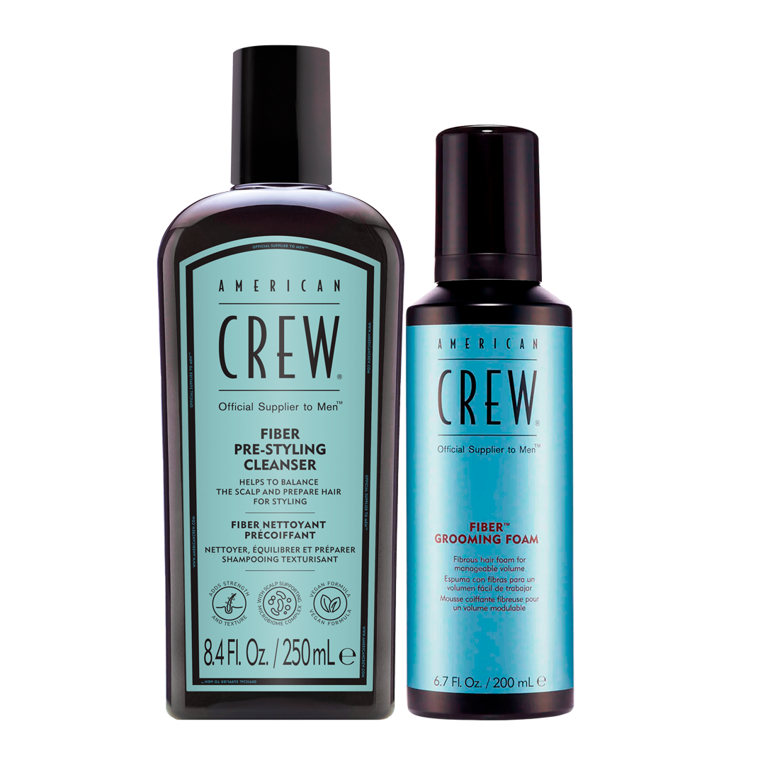 Set Fiber Foam + Pre-Styler Shampoo