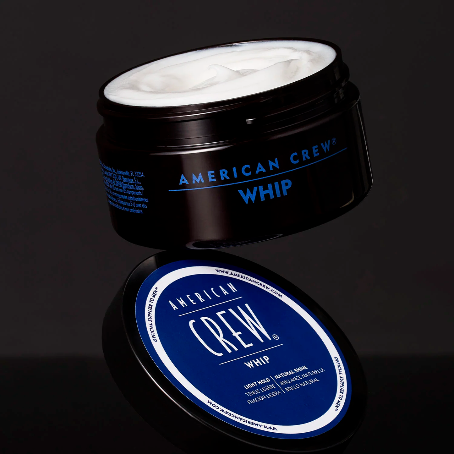 Whip 85 g - Fijación ligera y brillo natural